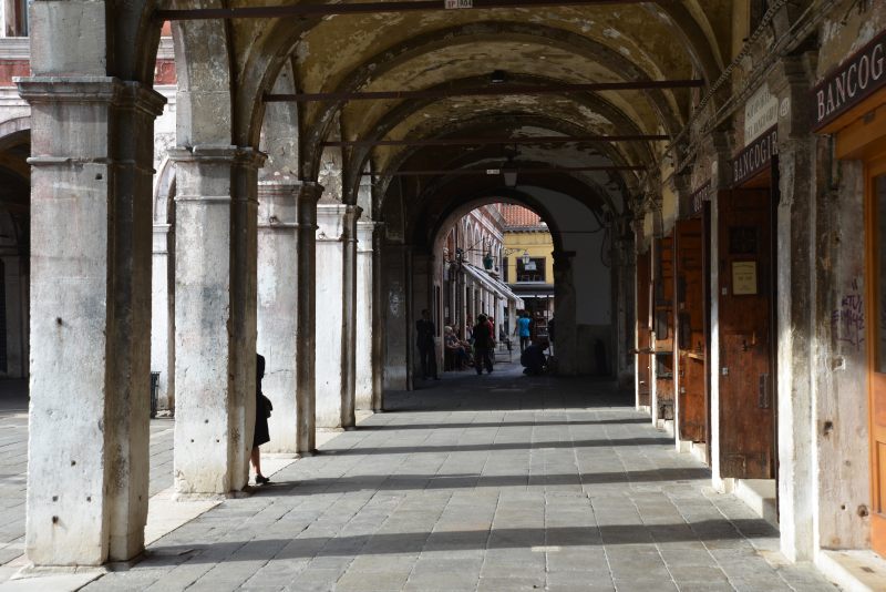 Honig im Kopf Drehorte Venedig Sotoportego del Banco Giro Honig im Kopf Drehorte Venedig Sotoportego del Banco Giro